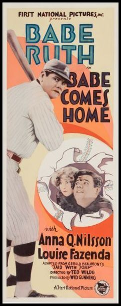 1927 Babe Comes Home Movie Poster